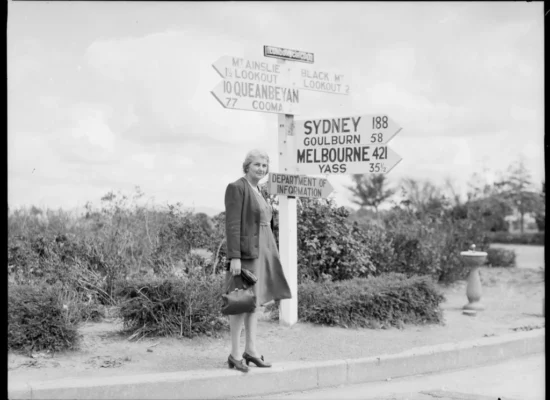 woman at the crossroads